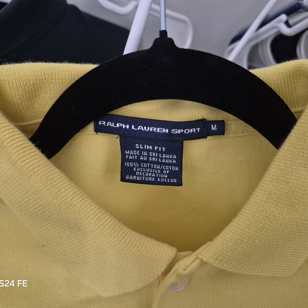 Ralph Lauren Men's Yellow Shirt